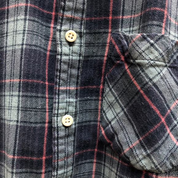 Quicksilver flannel button down - Picture 3 of 4